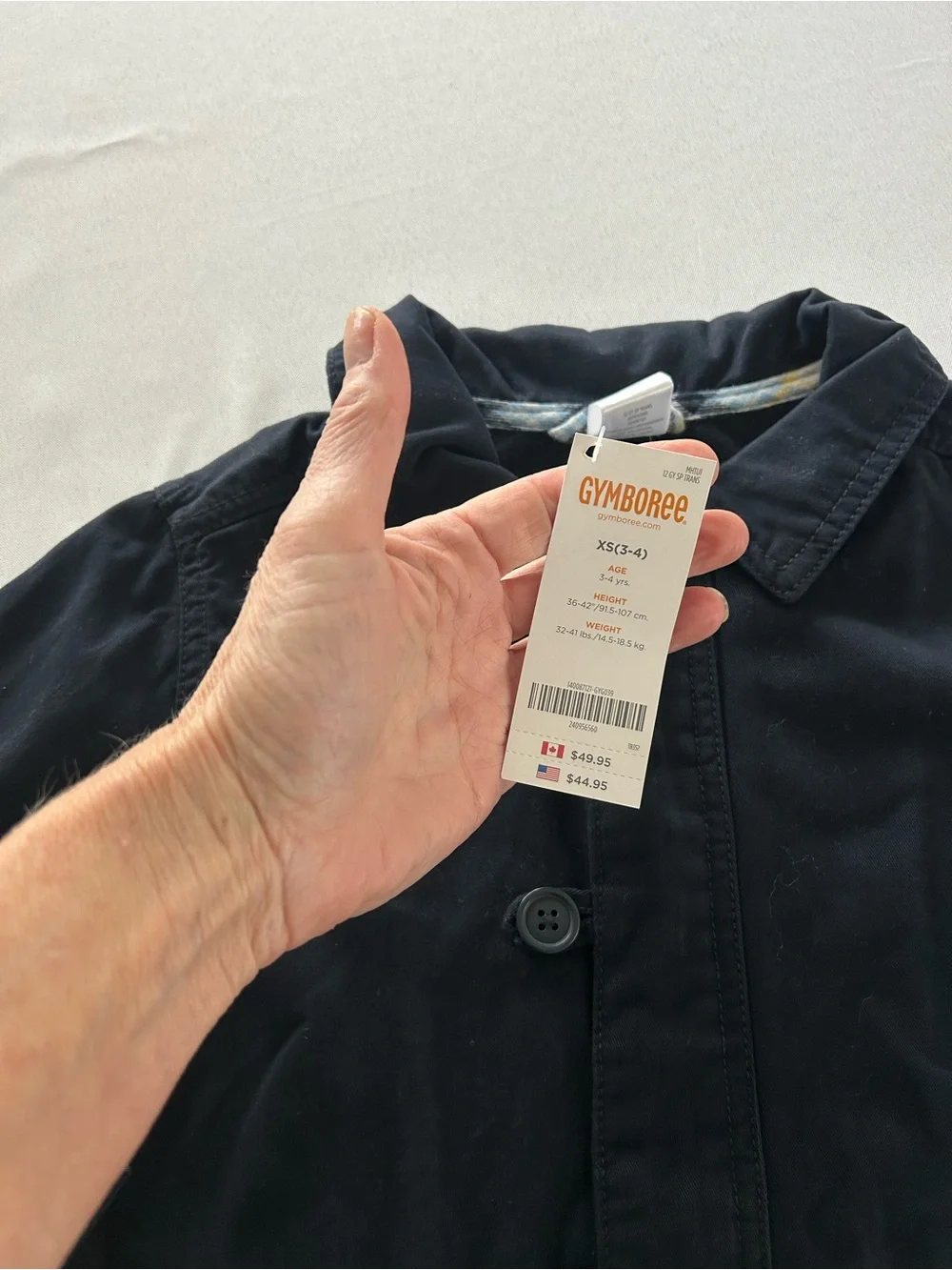 Gymboree tailored pea